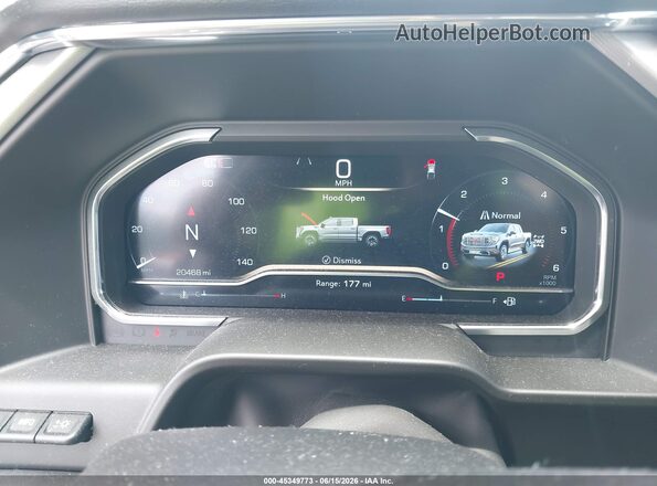 3GTUUGEL2SG111259 2025 GMC SIERRA White Widok tylnych siedzeń