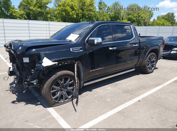 3GTUUGEL4RG131006 2024 GMC SIERRA Черный Передняя левая четверть