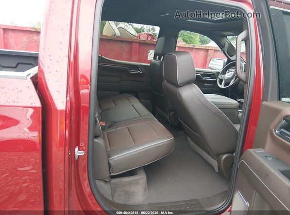 3GTUUGEL6RG402552 2024 GMC SIERRA Red VIN կոդի պիտակի տեսք