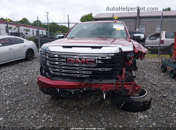 3GTUUGEL6RG402552 2024 GMC SIERRA Red Սարքավորումների վահանակի տեսք