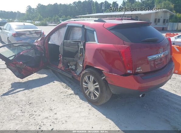 3GYFNBE32GS582691 2016 CADILLAC SRX Burgundy Հետևի ձախ