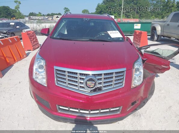 3GYFNBE32GS582691 2016 CADILLAC SRX Burgundy Սարքավորումների վահանակի տեսք