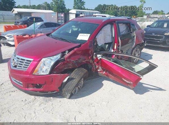 3GYFNBE32GS582691 2016 CADILLAC SRX Burgundy Առջևի ձախ երեք քառորդ տեսարան
