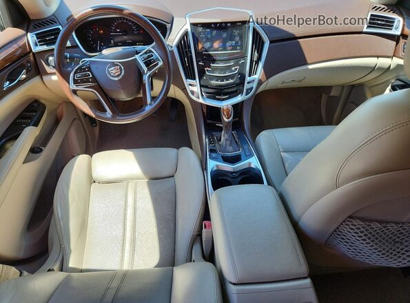 3GYFNBE33GS533502 2016 CADILLAC SRX Red Vista del salpicadero