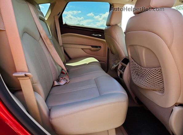 3GYFNBE33GS533502 2016 CADILLAC SRX Red Vista interior trasera