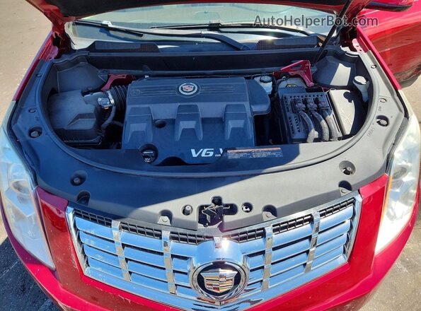 3GYFNBE33GS533502 2016 CADILLAC SRX Red Vista del compartimento del motor