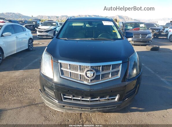 3GYFNBE34GS516885 2016 CADILLAC SRX Black Вид щитка приладів