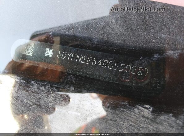 3GYFNBE34GS550289 2016 CADILLAC SRX White Engine compartment view