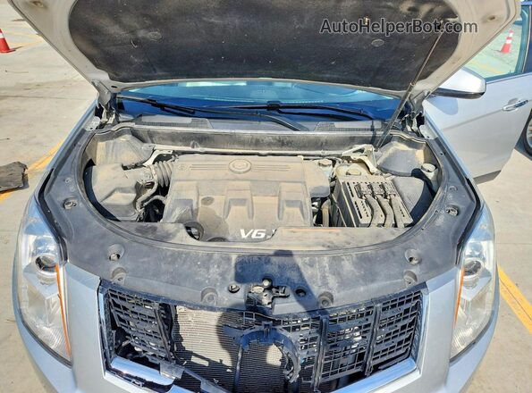 3GYFNBE34GS584636 2016 CADILLAC SRX Silver Engine compartment view