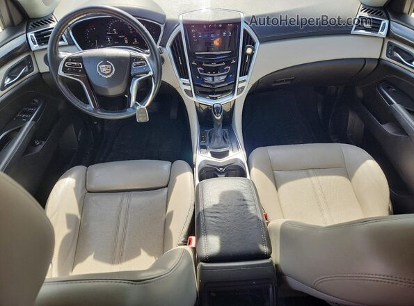 3GYFNBE34GS584636 2016 CADILLAC SRX Silver Dashboard view