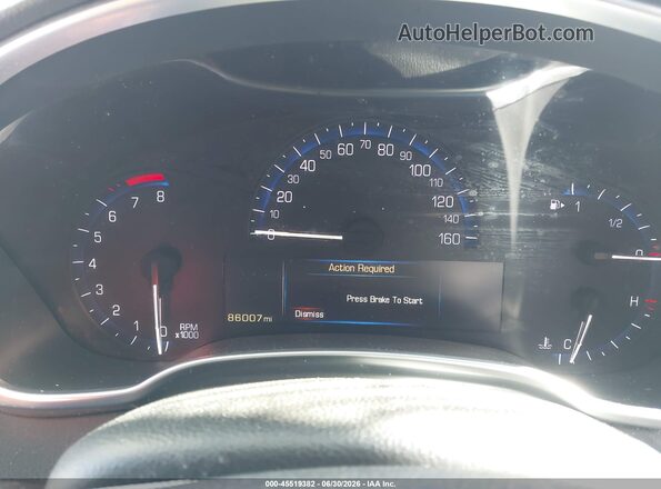 3GYFNBE35GS533890 2016 CADILLAC SRX Silver Vista de los asientos traseros