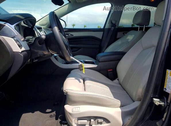 3GYFNBE38GS586258 2016 CADILLAC SRX Blue Widok wnętrza z przodu