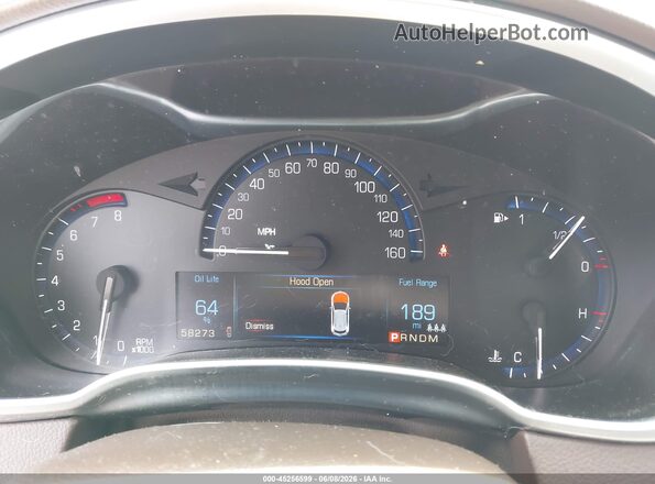3GYFNBE3XGS553200 2016 CADILLAC SRX Tan Вид задніх сидінь