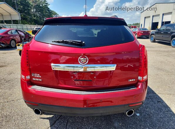 3GYFNCE32GS510489 2016 CADILLAC SRX Красный Вид сзади