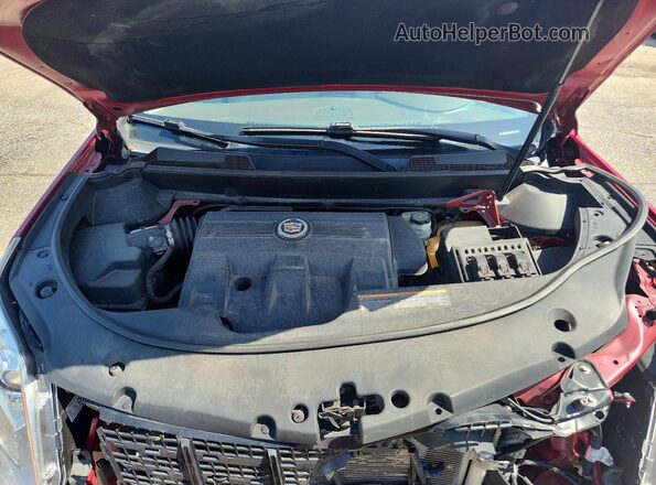 3GYFNCE32GS510489 2016 CADILLAC SRX Красный Вид подкапотного пространства