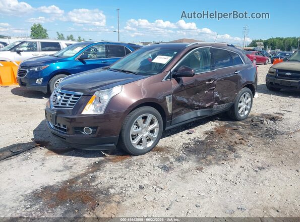 3GYFNCE3XGS556667 2016 CADILLAC SRX Burgundy Front left