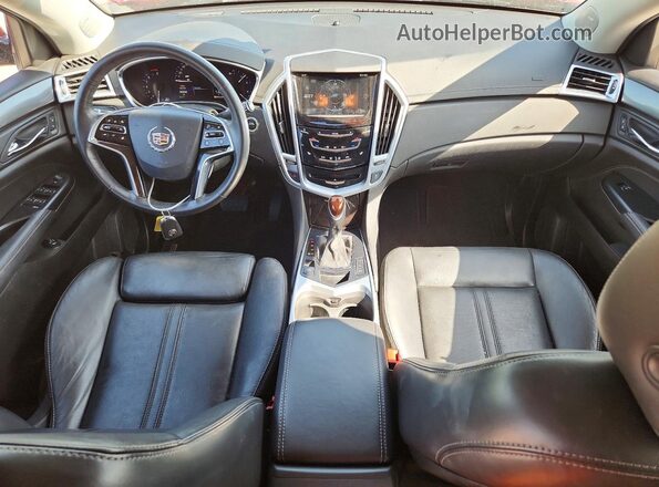 3GYFNCE3XGS563120 2016 CADILLAC SRX Burgundy Vista del salpicadero
