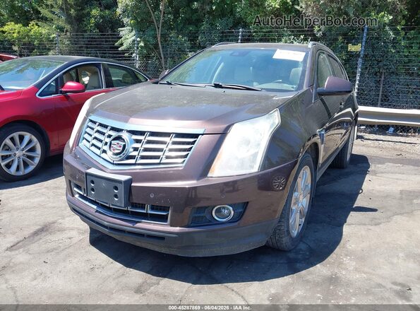 3GYFNCE3XGS572058 2016 CADILLAC SRX Brown Vista del cuadro de instrumentos
