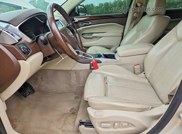 3GYFNDE37GS528220 2016 CADILLAC SRX Tan წინა სალონის ხედი