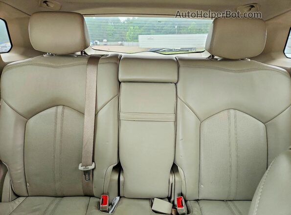 3GYFNDE37GS528220 2016 CADILLAC SRX Tan უკანა სავარძლების ხედი