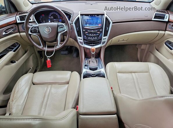 3GYFNDE37GS528220 2016 CADILLAC SRX Tan წინა პანელის ხედი