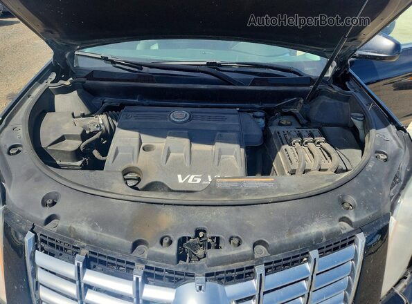 3GYFNDE37GS567146 2016 CADILLAC SRX Black Շարժիչի բաժամունքի տեսք