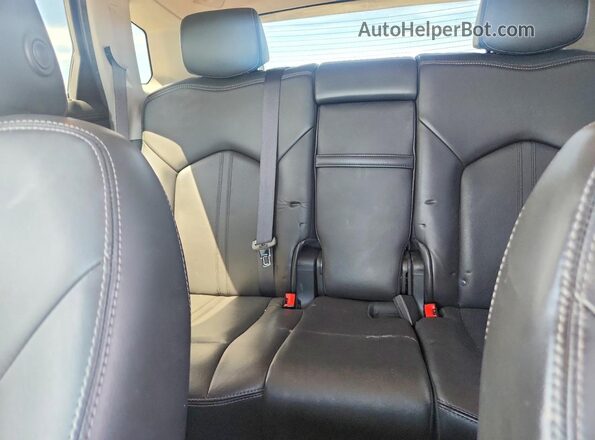 3GYFNDE37GS567146 2016 CADILLAC SRX Black Հետևի նստատեղերի տեսք
