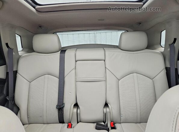 3GYFNEE31GS569383 2016 CADILLAC SRX Charcoal Vista de los asientos traseros