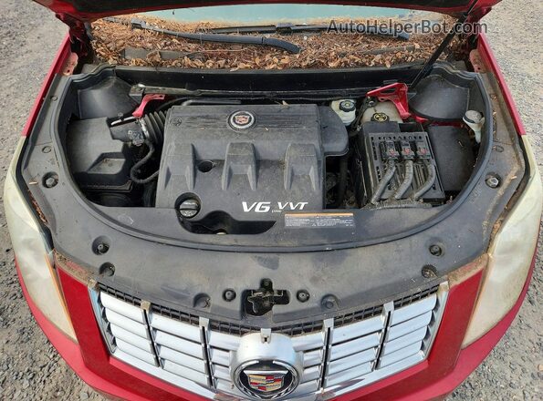 3GYFNEE31GS577869 2016 CADILLAC SRX Красный Вид подкапотного пространства