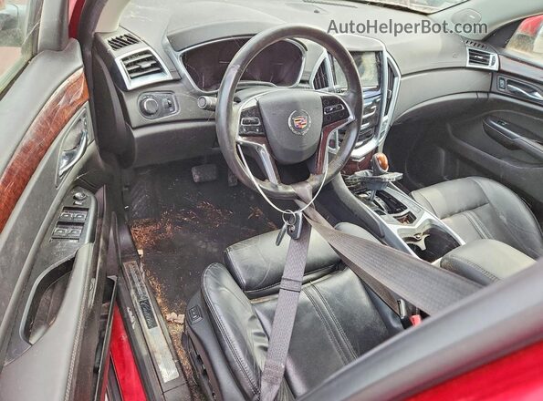 3GYFNEE31GS577869 2016 CADILLAC SRX Красный Вид панели приборов