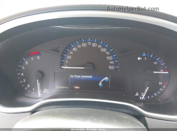 3GYFNEE35GS570407 2016 CADILLAC SRX Gray უკანა სავარძლების ხედი
