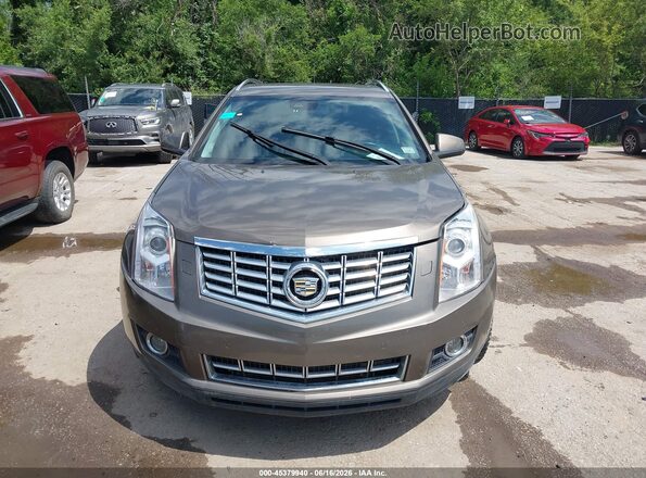 3GYFNEE35GS570407 2016 CADILLAC SRX Gray ხელსაწყოთა პანელის ხედი