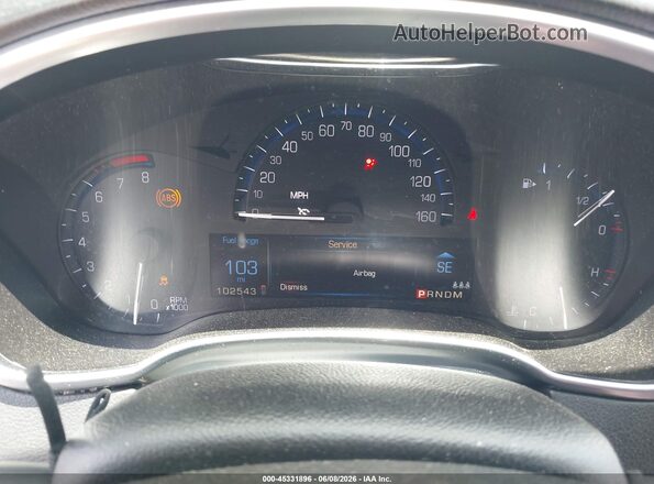 3GYFNEE39GS548832 2016 CADILLAC SRX Black 