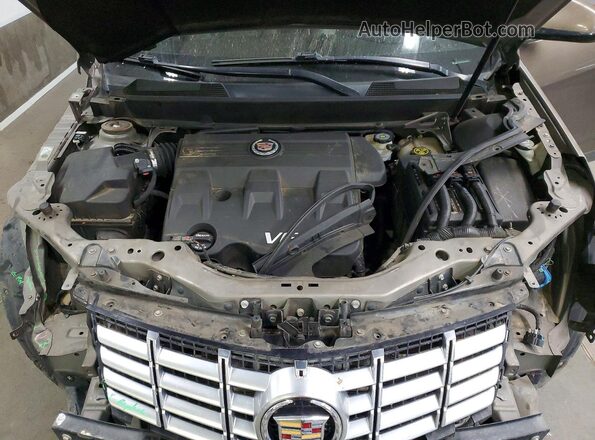 3GYFNGE36GS526685 2016 CADILLAC SRX Tan Widok komory silnika