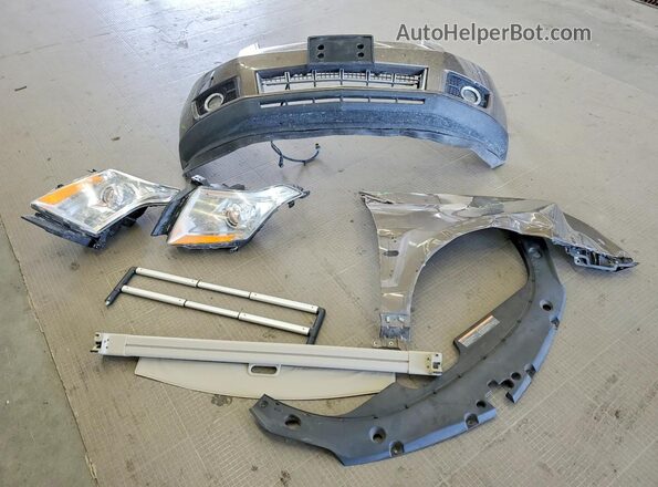 3GYFNGE36GS526685 2016 CADILLAC SRX Tan Widok naklejki z numerem VIN