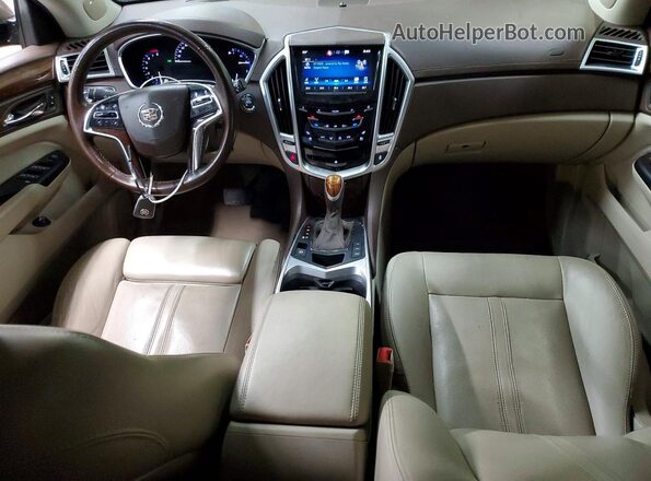 3GYFNGE36GS526685 2016 CADILLAC SRX Tan Widok deski rozdzielczej