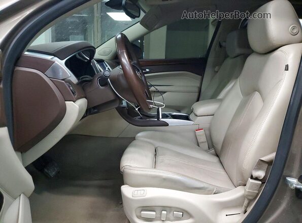 3GYFNGE36GS526685 2016 CADILLAC SRX Tan Widok wnętrza z przodu