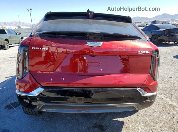 3GYK3BMR4SS265501 2025 CADILLAC OPTIQ Красный Вид сзади