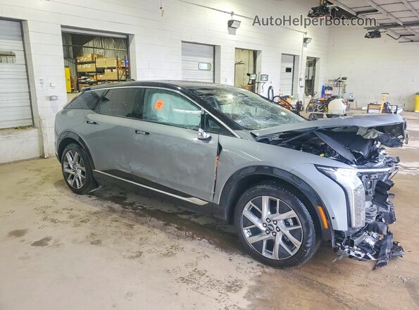 3GYK3DMR5SS266717 2025 CADILLAC OPTIQ Gray წინა მარჯვენა