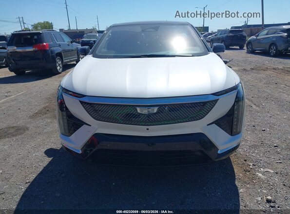 3GYK3DMR9SS150842 2025 CADILLAC OPTIQ White Widok zestawu wskaźników