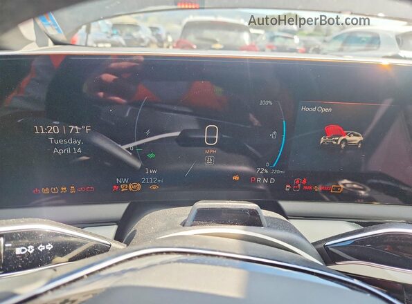 3GYK3EM45TS137677 2026 CADILLAC OPTIQ Black ხელსაწყოთა პანელის ხედი