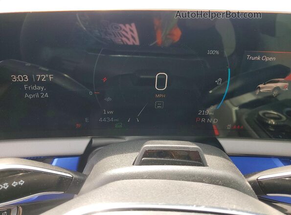3GYK3EMR8SS263123 2025 CADILLAC OPTIQ Black Instrument cluster view
