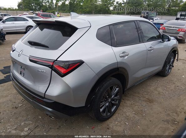 3HDSA1H52SM700046 2025 ACURA ADX Silver Trasero derecho
