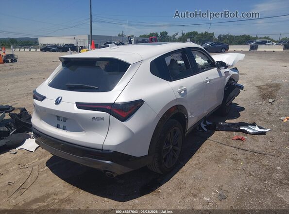 3HDSA1H59SM702585 2025 ACURA ADX White უკანა მარჯვენა