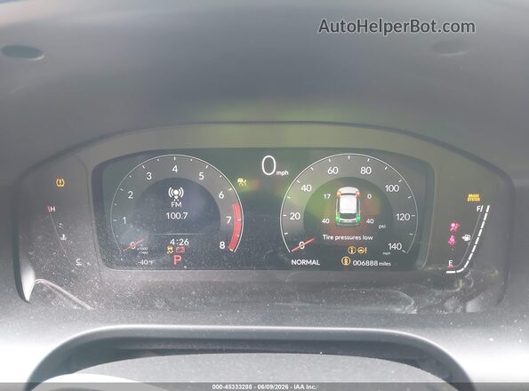 3HDSA1H5XSM701297 2025 ACURA ADX White Вид задніх сидінь