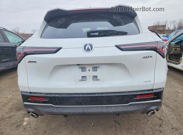 3HDSA2H53SM713751 2025 ACURA ADX White Հետևի տեսք