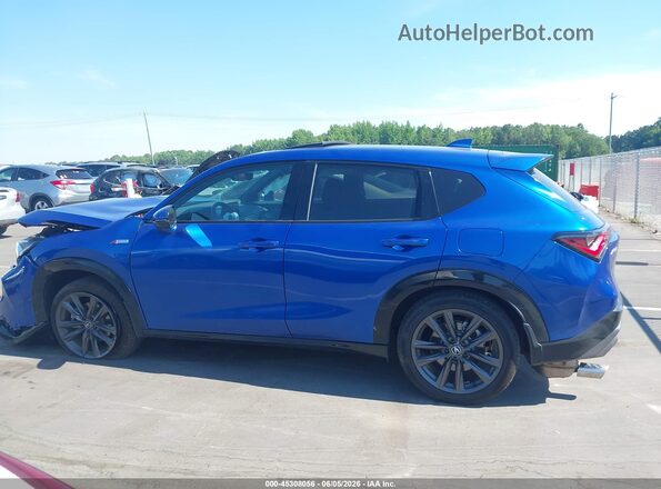 3HDSA2H55SM703917 2025 ACURA ADX Blue სალონის 360-გრადუსიანი ხედი