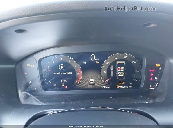 3HDSA2H55SM703917 2025 ACURA ADX Blue უკანა სავარძლების ხედი