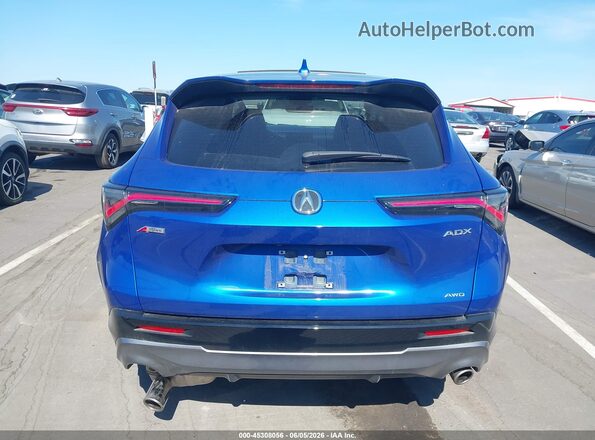 3HDSA2H55SM703917 2025 ACURA ADX Blue 