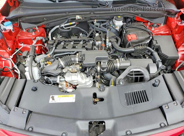3HDSA2H56SM712125 2025 ACURA ADX Red ძრავის განყოფილების ხედი